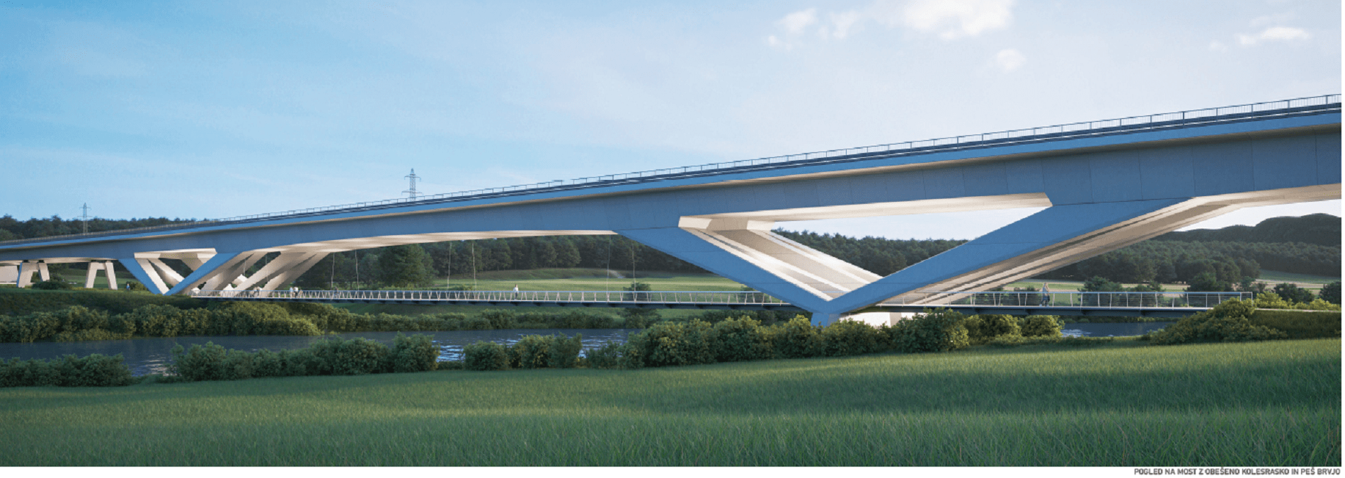 Razstava natečajnih rešitev za most čez Krko na obvoznici Novega mesta