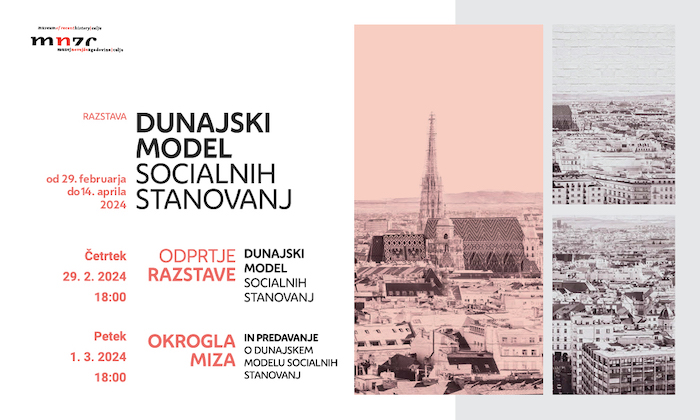 Dunajski model socialnih stanovanj: razstava in okrogla miza
