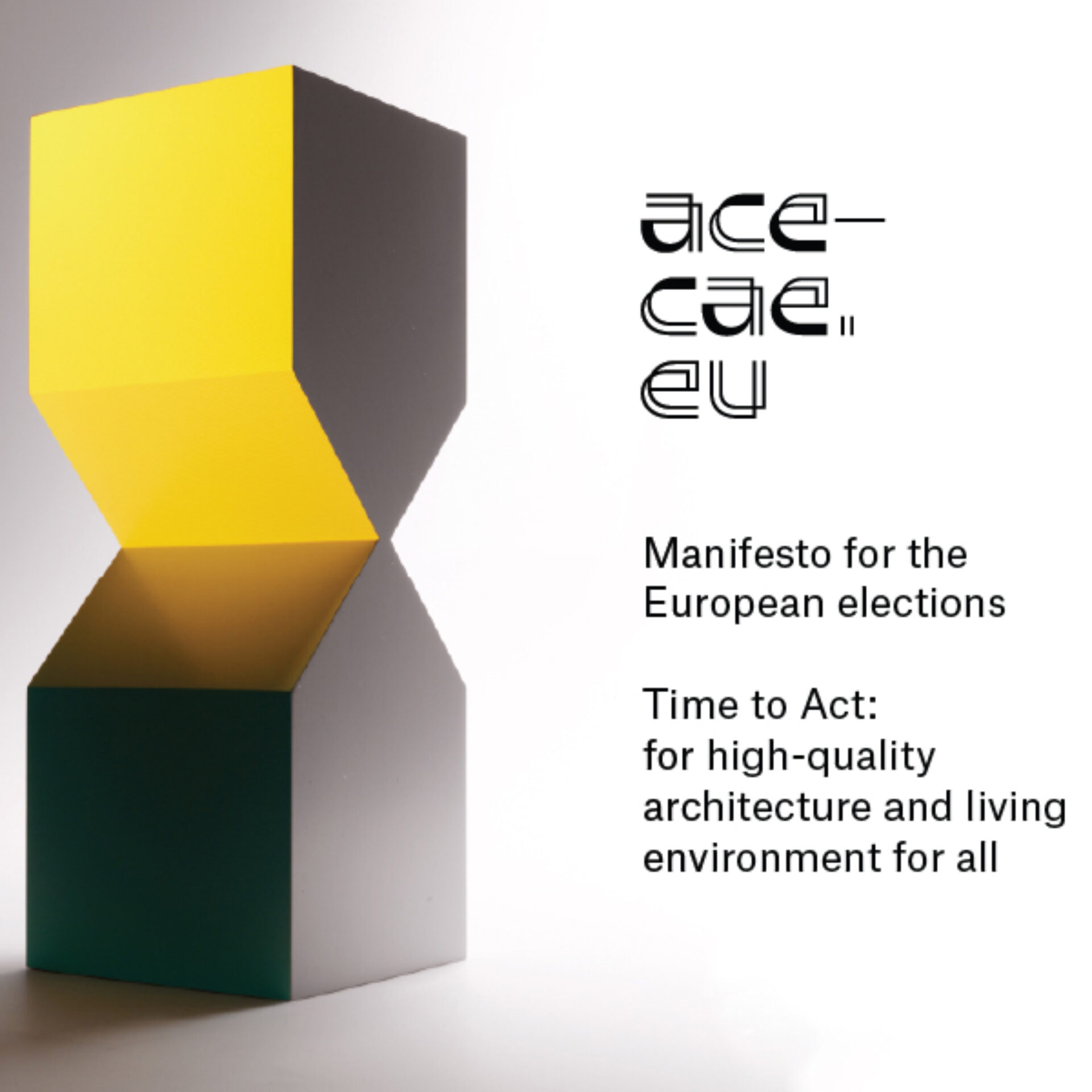 Čas je da ukrepamo: za kakovostno arhitekturo in bivalno okolje za vse 