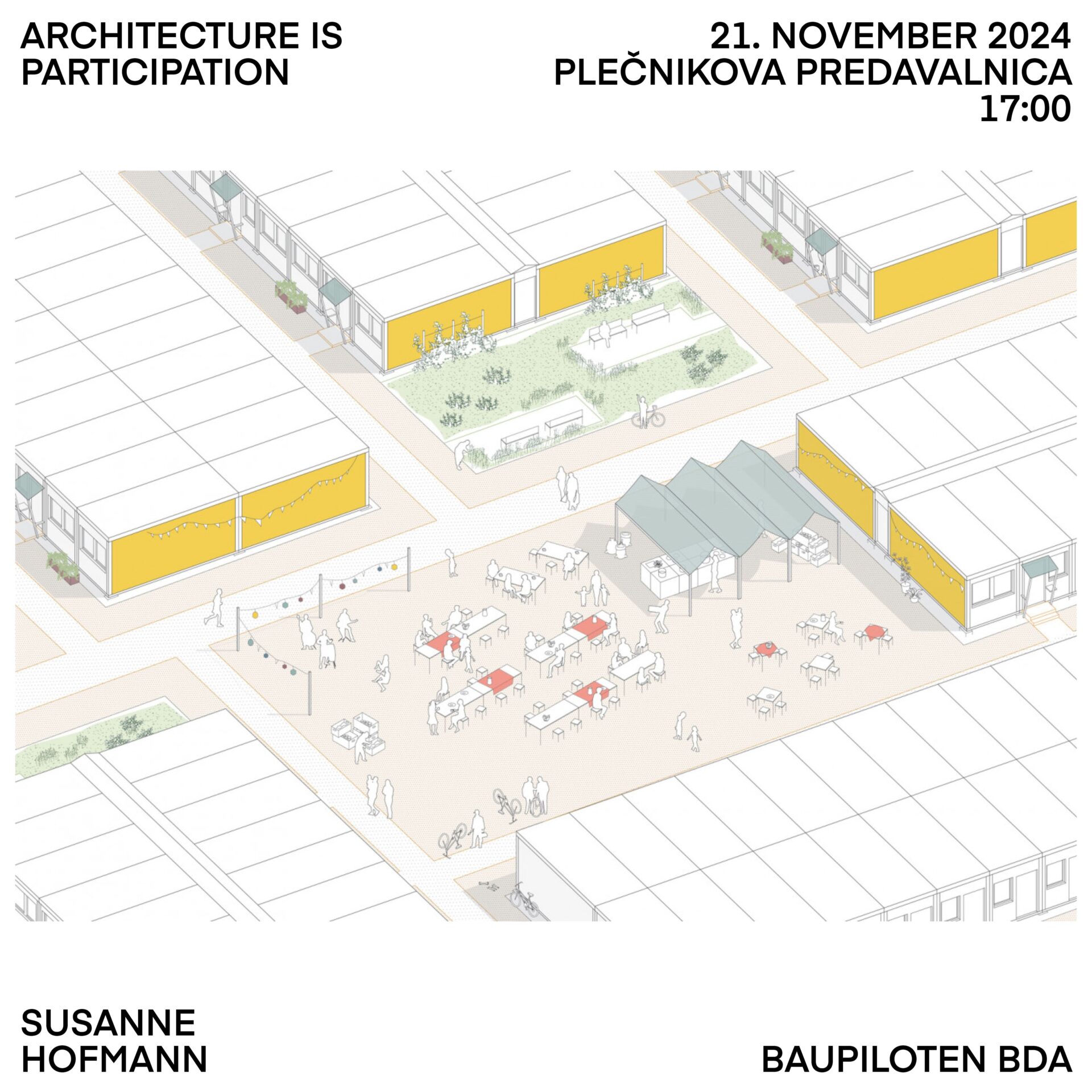 Gostujoče predavanje: dr. Sussane Hofmann, Baupiloten BDA