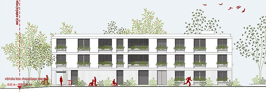 Zaključen je natečaj Stanovanjska gradnja Rakova Jelša III v Ljubljani