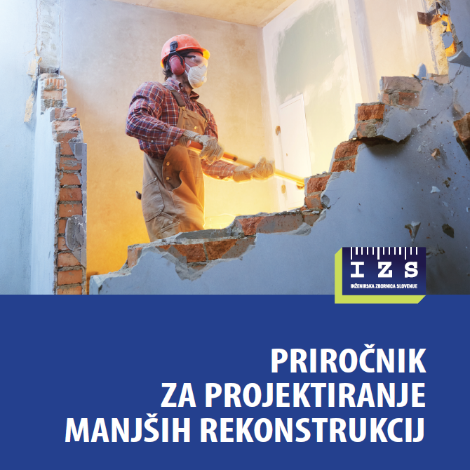 Izšel je Priročnik o projektiranju manjših rekonstrukcij IZS