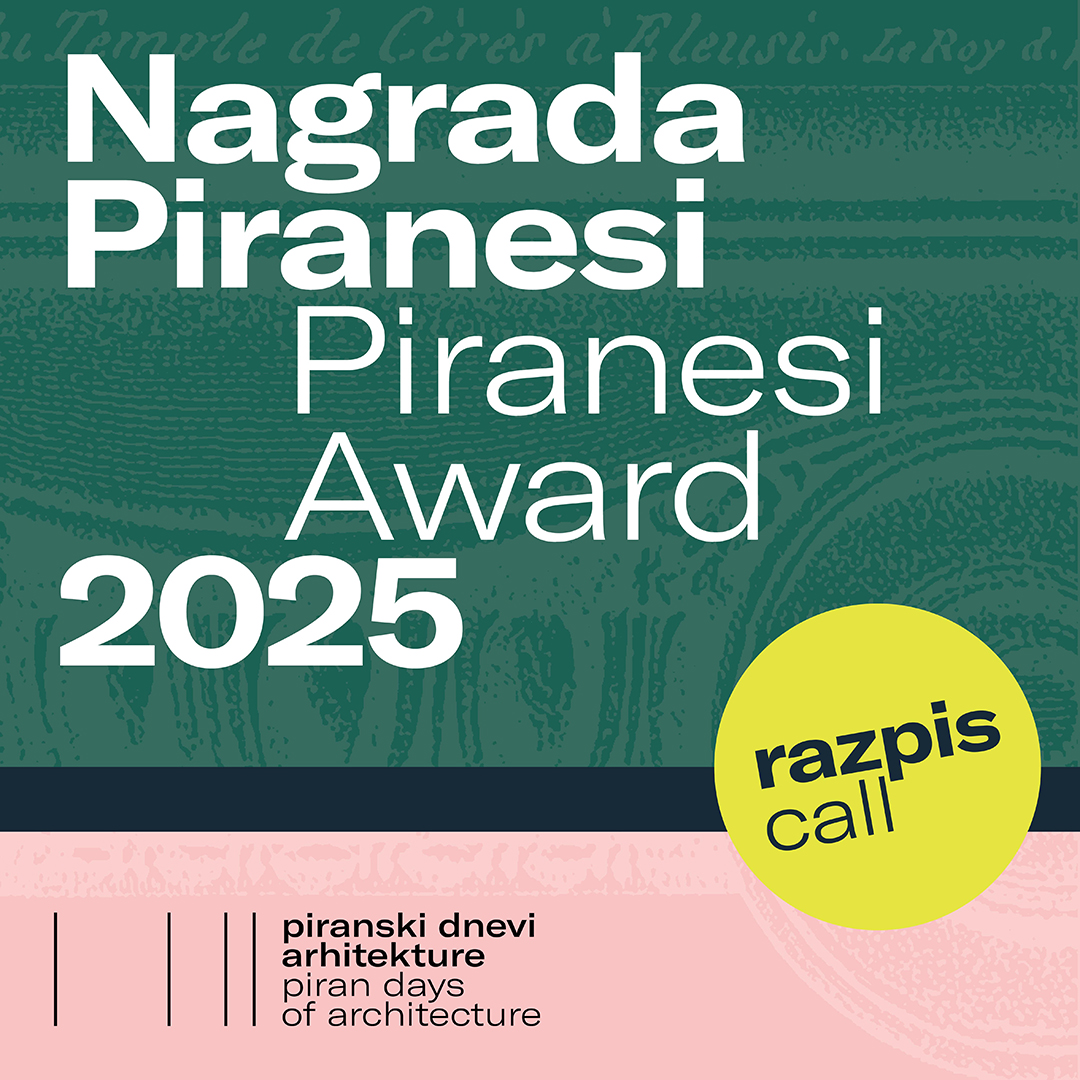 Razpis za nagrado Piranesi 2025