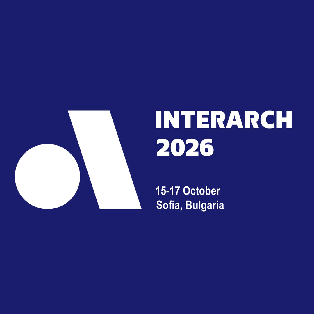 Konferenca INTERARCH 2026 v Sofiji: Evropske politike v arhitekturi 